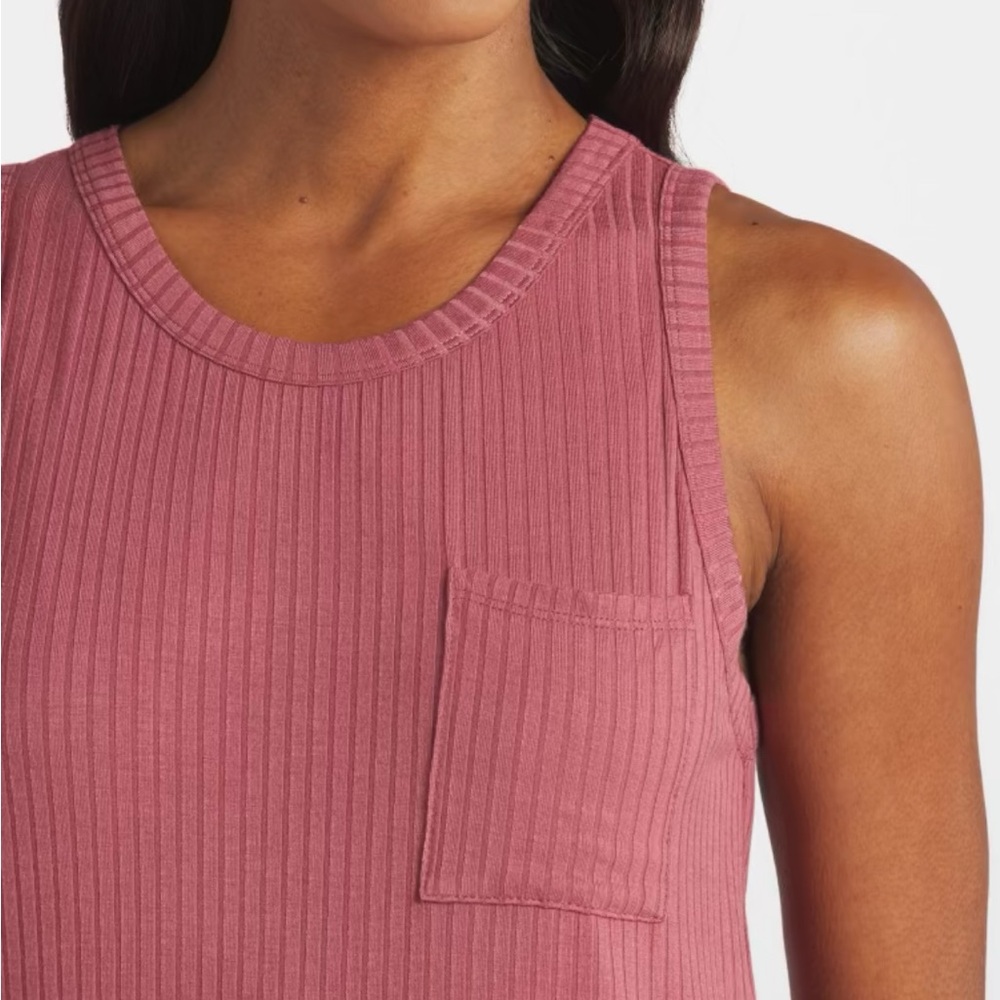 Pink Clover - Kincaid Pocket Knit Tank - Picture 3 of 3